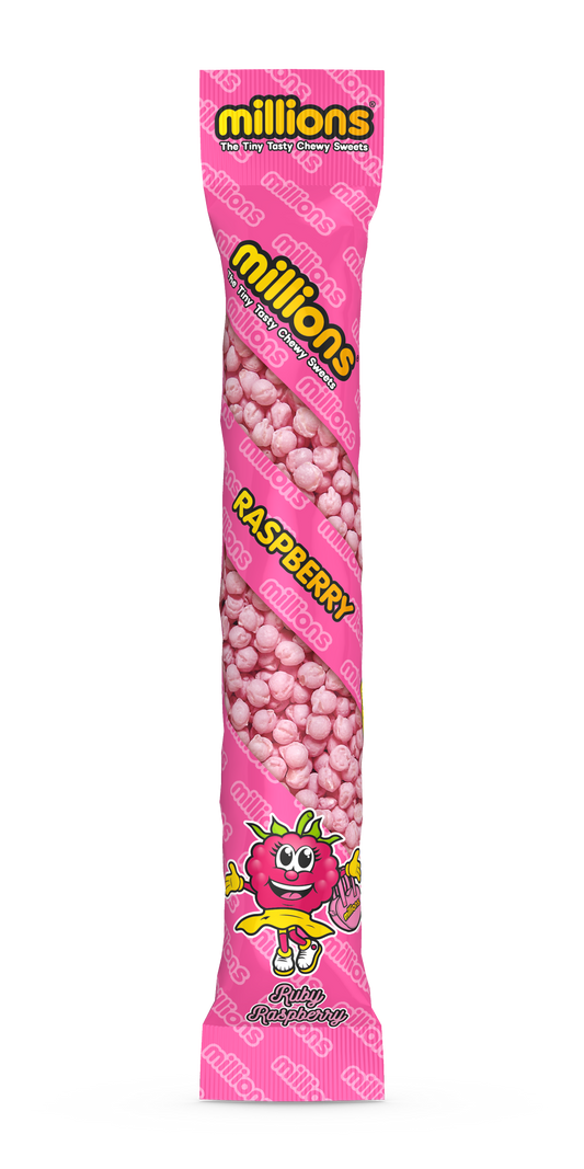 Millions Tubes Raspberry 55g