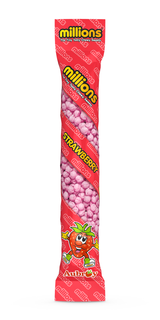 Millions Tubes Strawberry 55g